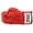 Red, variant on HOOK RAIL GEORDIE Clothes Rack bathroom, kitchen or hallway hook rail holds towels