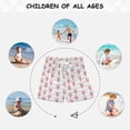 thumbnail image 6 of FORMRS Boys Swim Trunks Quick Dry Mesh Lining Beach Boardshorts, Sizes XS-XL, Blue Stripes Lobster Pattern, 6 of 6