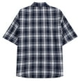 thumbnail image 4 of EHRWE Mens Shirts Summer Plaid Shirt Male Fashion Leisure Version Of The New Thin Short Sleeve Shirt Beach Hawaiian Shirts, 4 of 5