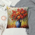 thumbnail image 2 of Pratyus Flowers Pillow Cases with Zipper Home Decor for Living Room Bedroom Cushion Outdoor Printed on Both Sides 1PC 12x12in, 2 of 5