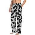 thumbnail image 2 of Balery Men'S Similar To Leopard Print Pants,Sleepwear Pants,Pajama Pants,Pj Bottoms Drawstring And Pockets-Small, 2 of 9