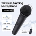 thumbnail image 2 of Micrófono inalámbrico Mcbazel Gaming, 15 m, alcance, silencio LED, 2 of 9