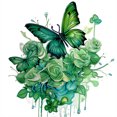 thumbnail image 1 of 5D DIY Taladro Parcial en Forma Especial Mariposa 30x30cm, 1 of 9