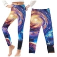 thumbnail image 2 of YUGYXL Girl's Leggings Pants Tie Dye Lightweight Slim Trousers Elastic High Waist Comfy Thin Long Pants Holiday Trouser Multicolor 6 Years, 2 of 5