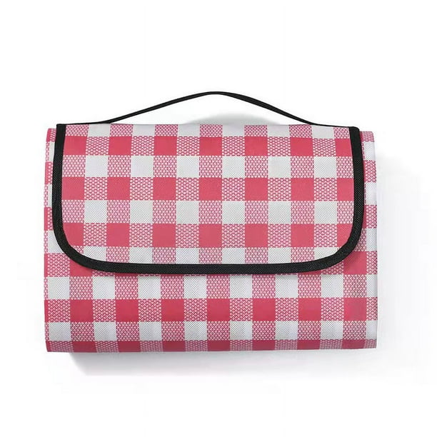 SHENMO Picnic Blanket Waterproof Beach Mat 200 180cm Lightweight and Washable Plaid Picnic Mat with Handle Suitable for Hiking Travel Outdoor Camping Park Walmart