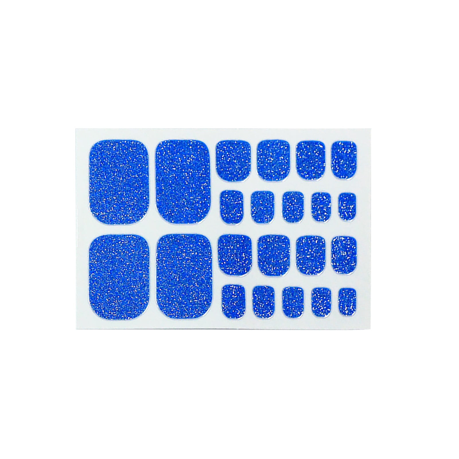 NIUREDLTD 5Pc Foot Nail Stickers, Waterproof, DIY Nail Decoration Art