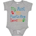 thumbnail image 3 of Inktastic My Aunt in Puerto Rico Loves Me Boys or Girls Baby Bodysuit, 3 of 5