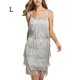 thumbnail image 3 of Sonducket Vestido de mujer sin mangas empalme verano fiesta Club viaje Color sólido vestidos poliéster niñas moda Casual regalo Vestidos L Argent Sonducket AP009477-08, 3 of 6