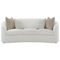 thumbnail image 2 of Coaster Company 2 Piece Mid Century Boucle Sofa And Loveseat Set Latte, 2 of 2