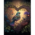 thumbnail image 2 of Wings of Endearment - Birds of Love Canvas Wall Art, 2 of 2
