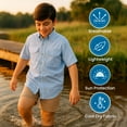 thumbnail image 3 of Tiger Hill Kids Fishing Shirt Short Sleeves, 3 of 4