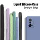 thumbnail image 3 of Para Xiaomi 11T pro 11tpro 11 t 11 Lite 5G NE 11lite 5G 11 11pro Silicona Líquida Funda De Teléfono De Moda Pareja Suave Protección De Cámara Simple A Prueba De Golpes Cubierta Trasera Mi, 3 of 4