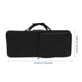 thumbnail image 2 of NIAIZEK Black Padded Trumpet Carrying Case with Canvas Material and Convenient Shoulder Strap, 2 of 8