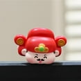 thumbnail image 4 of God of Wealth Figurine, SSNTSY Resin Caishen Statue, Cute 3D Craft Sculpture for Office Desk, Car Dashboard, Indoor Spring Festival Decor, 4 of 4