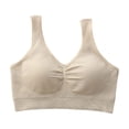 thumbnail image 2 of Simplmasygenix Comfortable Bralettes for Women Seamless Solid Color Lifting Full Coverage Bras, 2 of 3