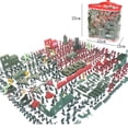 thumbnail image 3 of Juguetes Educativos NikouMX 330 Piezas Vehículos Militares PVC, 3 of 8