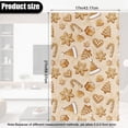 thumbnail image 6 of TSOVTHRID Gingerbread Snowflake Print Recliner Headrest Cover PU Leather Sofa Headrest Protector Non Slip Couch Head Rest Covers for Recline Chair,Furniture Christmas Decor,17x27in, 1 PCS, 6 of 7