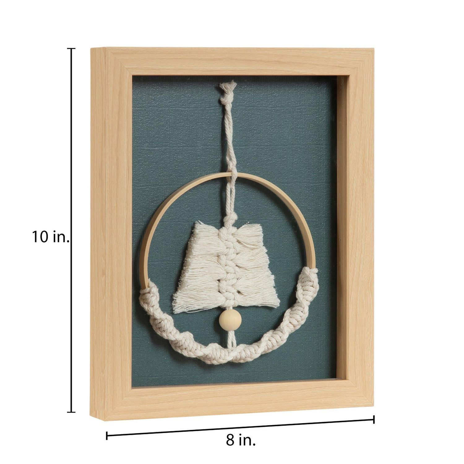 Art mural encadré à base de cordes hometrends