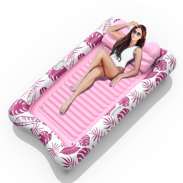 Balsas inflables para piscina de bronceado Retizan para adultos con almohada