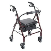 Mimi Lite Walker Rollator, Flame Red