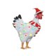 thumbnail image 1 of Estatua de Pollo Solar para Jardín, Decoración Navideña, Hermosa Escultura, Decoración Artística para Césped, Patio, Paisaje Y ., 1 of 9