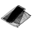 thumbnail image 3 of Unique Bargains 77.2 Inch Adjustable Drawstring Feather Catcher Airy Skirt Mesh Bird Cage Net Cover, Black, 3 of 5