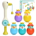 thumbnail image 1 of Baby bath water toy - Baby Toys,Water Table Toys,Baby Bath Toys for Babies 6-12 Months,6 Pcs Bathtub Toy Set with Magnetic Fishing Game,Floating Toy,Shower Beach Pool Toy Gift for Infant Kid, 1 of 4