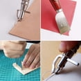 thumbnail image 7 of Adjustable Leather Stitching Groover Carbon Steel Leather Skiving Knife for DIY Leathercraft Cutting Sienna, 7 of 7