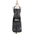 thumbnail image 1 of DII 100 % Coton, Tablier de Cuisine Unisexe Imprimé à Col et à Taille Réglables, Tablier d'Halloween Heureux, 1 of 1