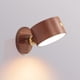thumbnail image 4 of Lámpara de mesa de madera, carga USB simple, succión magnética, LED, luz nocturna, fuente de alimentación nocturna, protección para los ojos, atmósfera de atenuación, lámpara de noche JAMW Sencillez, 4 of 4