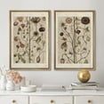 thumbnail image 2 of IDEA4WALL Framed Canvas Print Wall Art Set Wildflower Floral Botanical Fine Art Multicolor Flowers Pattern Vintage Art Farmhouse/Country Wall Decor for Living Room, Bedroom, Office - 16"x24"x2 Natural, 2 of 5