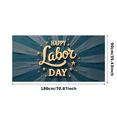 thumbnail image 5 of Decorative Design Happy Labor Day Banner for Holiday Celebration Indoor Decoration Party Event, 5 of 7