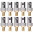 thumbnail image 2 of Adaptador De Cable Coaxial RF, Conjunto De Conector De Línea Coaxial Conexión Firme Ancho De Banda Amplio OFC SMA Hembra A BNC Hembra Para Antena, 2 of 7