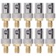 thumbnail image 1 of 10 Uds adaptador de Cable Coaxial RF SMA hembra a BNC hembra Kit de conector de sedal Coaxial, 1 of 5