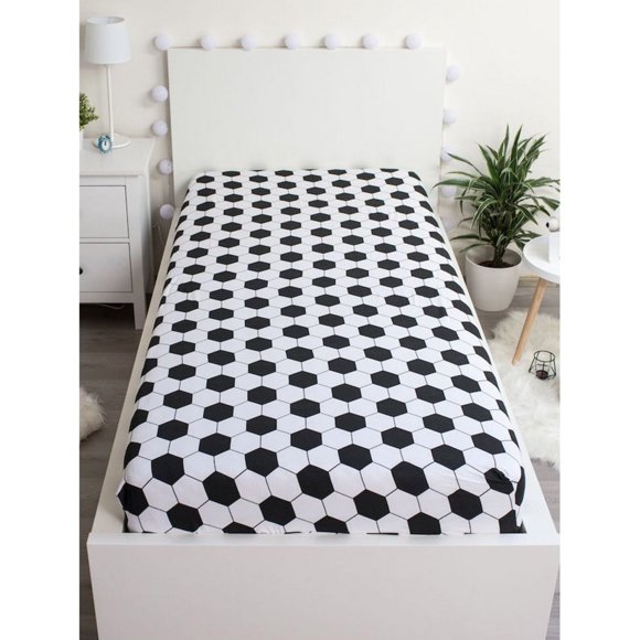 Cotton Soccer Ball Fitted Sheet