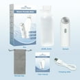 thumbnail image 6 of Easy@Home Portable Electric Handheld Travel Bidet: USB Rechargeable Mini Bidet Sprayer for Personal Hygiene Postpartum & Baby Care Perineal & Hemorrhoid Treatment - 4 Water Flow Types | 350ml, 6 of 8
