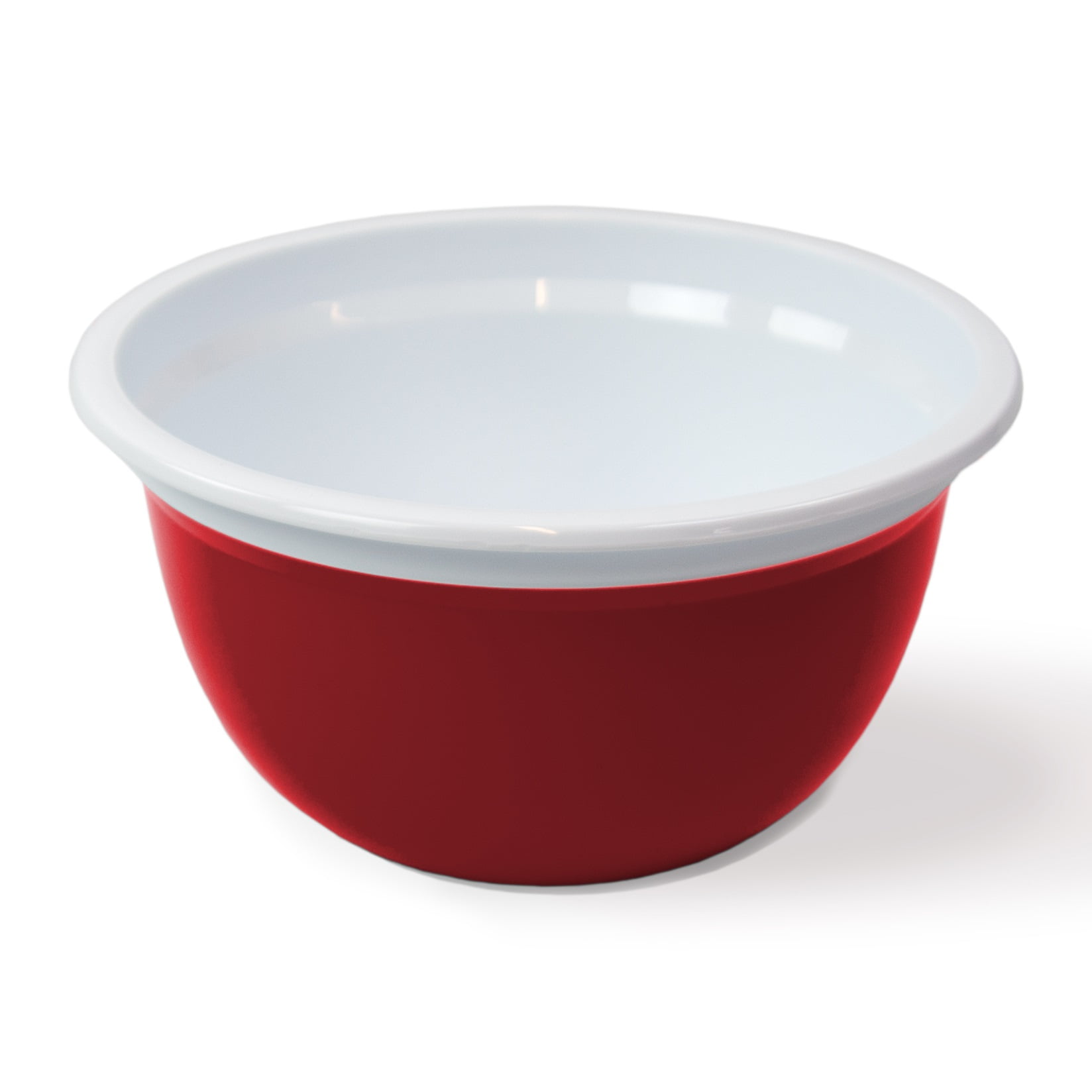 Mainstays 3.5 Quart Bowl Red Polypropylene Plastic