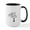 White/Black Inside, variant on CafePress - Cardinal In Snowy Tree Large Mug - 15 oz Ceramic Large White Novelty Mug