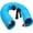 Blue, variant on AUTOMAN Coil Garden Hose 50 ft, EVA Curly Water Hose with Brass Connectors, Recoil Garden Water Hose,Includes 7-Pattern Function Sprayer,Retractable,Corrosion Resistant Garden Coil Hose.