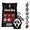 #-01A, variant on Spooky Mask Mystery Plush Bag Clip, Halloween Blind Box Figure, One Random Plush Keychain Bag Charm, Surprise Toy for Party Use and Daily Decor