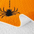 thumbnail image 5 of Feelyou Spooky Spider Bed Spread Queen, Halloween Animal Queen Coverlet Set, Orange, 3-Piece, 1 Comforter and 2 Pillowcases, 5 of 7