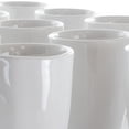 thumbnail image 4 of Elama Riley 12 Piece 12 Ounce Porcelain Mug Set in White, 4 of 9