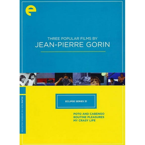 Three Popular Films by Jean-Pierre Gorin (Criterion Collection - Eclipse Series 31)