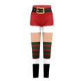 thumbnail image 4 of Niaviben Christmas Leggings for Women Striped Leggings High Waisted Leggings for Women Pants Womens Trendy Pants Work Pants for Women Butt Scrunch Leggings Red 2XL, 4 of 4