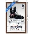 thumbnail image 3 of NHL Washington Capitals - Drip Skate 21 Wall Poster, 14.725" x 22.375", Framed, 3 of 3