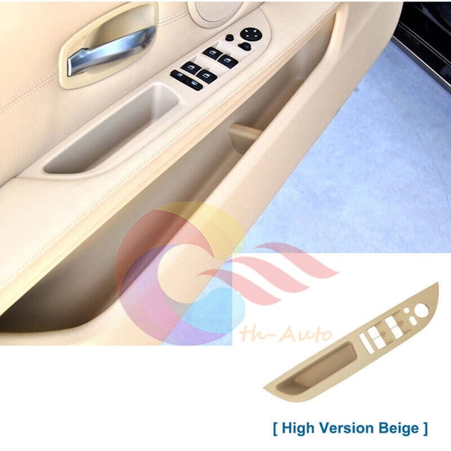 for BMW E60 5 Series 08-10 Beige Front Left Door Handle Recess Decorative Panel -