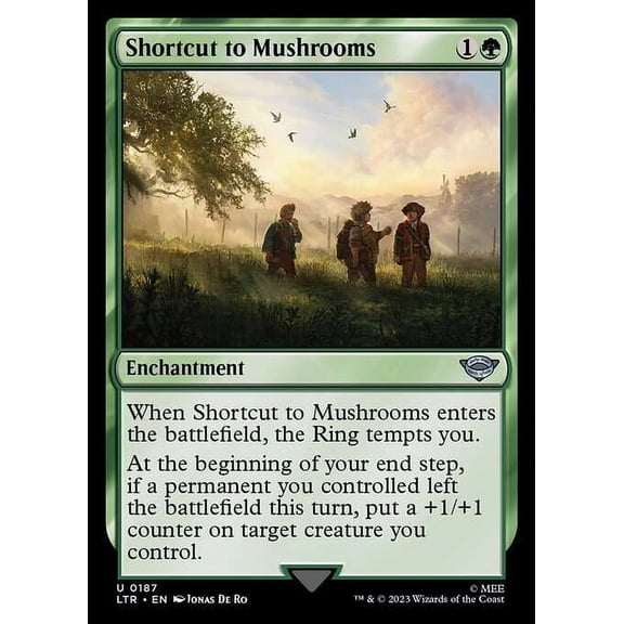 MtG Tales of Middle-Earth Uncommon Shortcut to Mushrooms #187