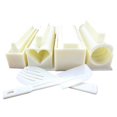 thumbnail image 1 of Fácil de usar Molde para hacer sushi con bolas de arroz, juego de herramientas para hacer sushi en la cocina, accesorios de cocina para rollos de sushi, 1 of 5