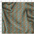 thumbnail image 4 of Soimoi polyester Crepe Fabric Leaves & Floral Print Sewing Fabric Yard 42 Inch Wide, 4 of 5