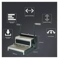 thumbnail image 3 of Machine à Reliure Anneau en Fer à 34 Trous, Anneau en Fer à Trous Ronds, Calendrier Mural, Machine à Reliure, Calendrier de Bureau en Fil, Perforation, Soumission de Contrat, Perforation à Pointe, 3 of 7
